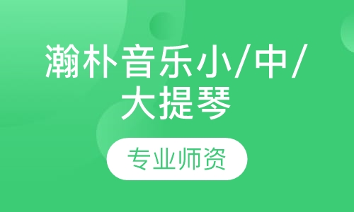 瀚朴音乐小提琴/中提琴/大提琴
