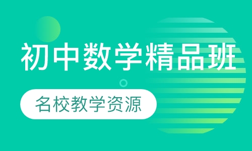 初中数学精品微班