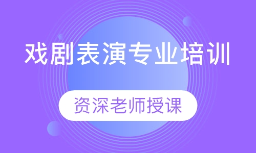 戏剧表演专业培训