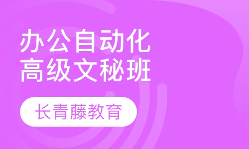 办公自动化高级文秘班