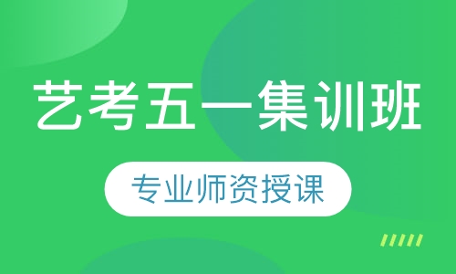 艺考五一集训班