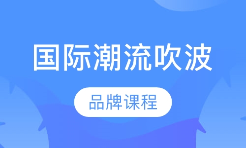国际女士时尚潮流吹波（花）造型班
