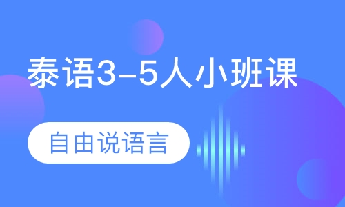 泰语3-5人小班课