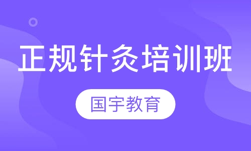 正规针灸培训班 国宇教育