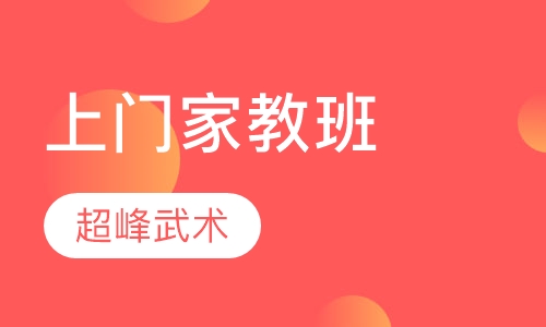 超峰武馆上门家教班