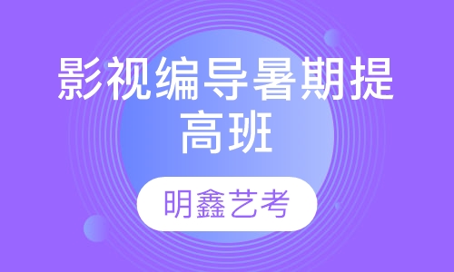 影视编导暑期提高班