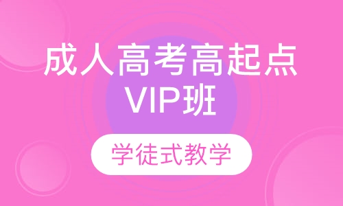 成人高考高起点VIP班