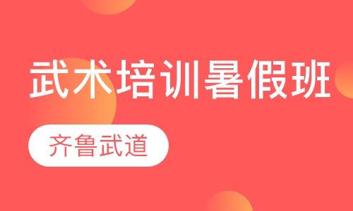 武术培训暑假班
