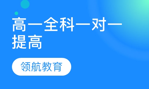 高一全科一对一提高