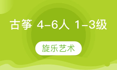古筝 4-6人班 1-3级