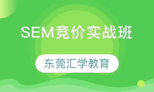 SEM竞价实战班