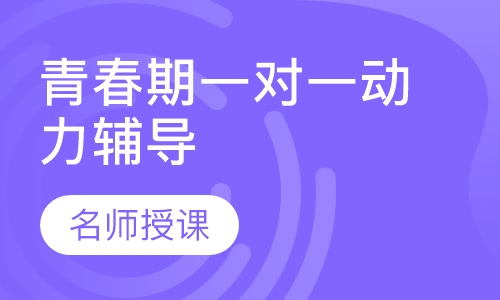 青春期一对一动力辅导