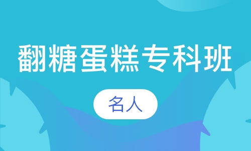 翻糖蛋糕专科班