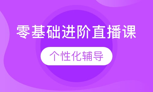 零基础进阶直播课