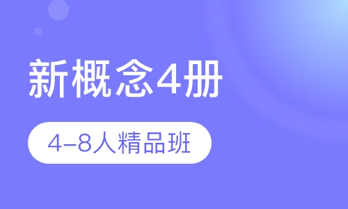 新概念4册4-8人精品班