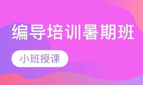 编导培训暑期班