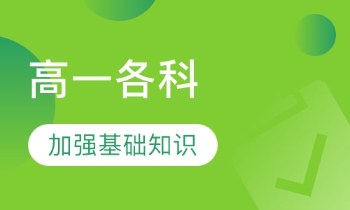 高一各科一对一辅导