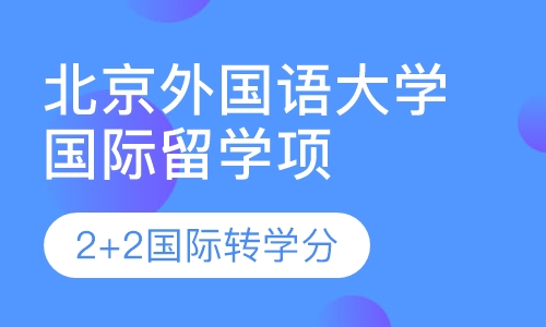北京外国语大学国际留学项目
