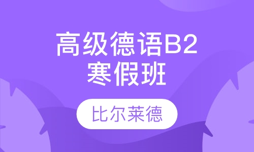 高级德语B2（寒假班）