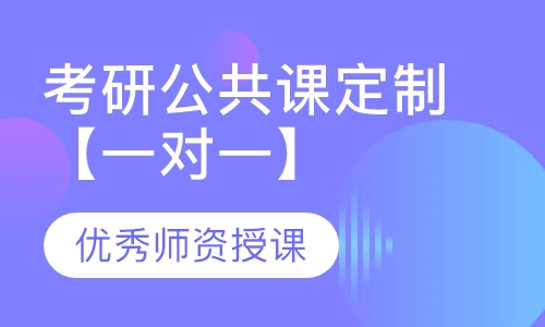 考研公共课定制【一对一】课程班