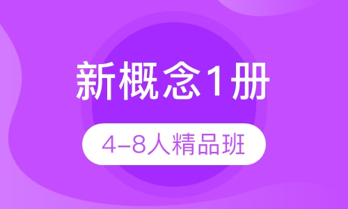 新概念1册4-8人精品班