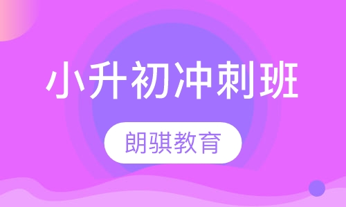 小升初冲刺班