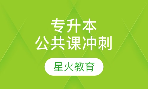 专升本公共课冲刺班