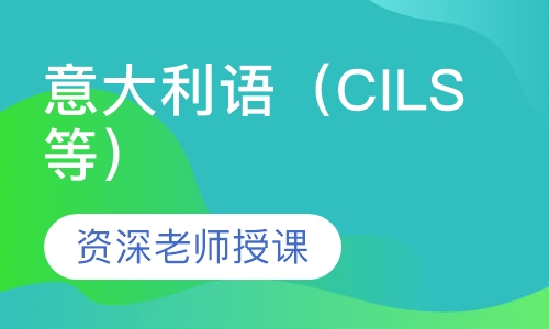 意大利语（CILS等）考试一对一辅导