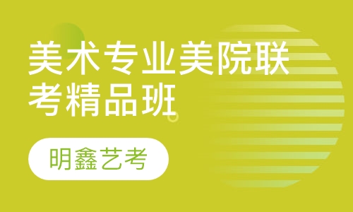 美术专业美院联考精品班