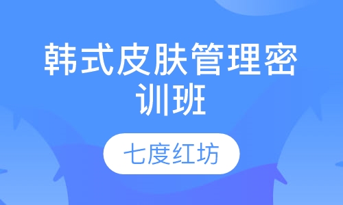 韩式皮肤管理密训班