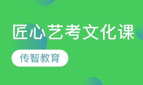 传智匠心艺考文化课