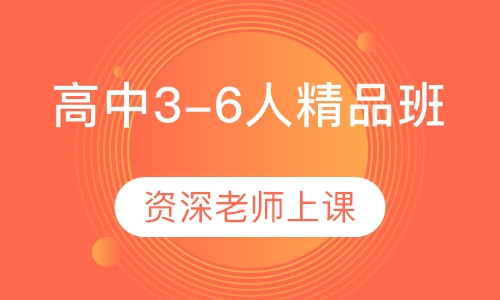 高中3-6人精品班