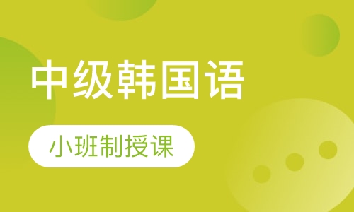 中级韩国语3，4
