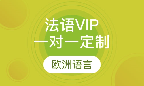法语VIP一对一定制课程
