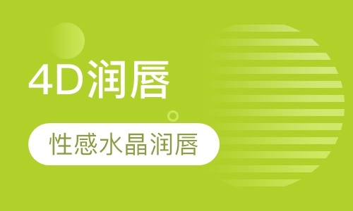 韩式4D性感水晶润唇课程