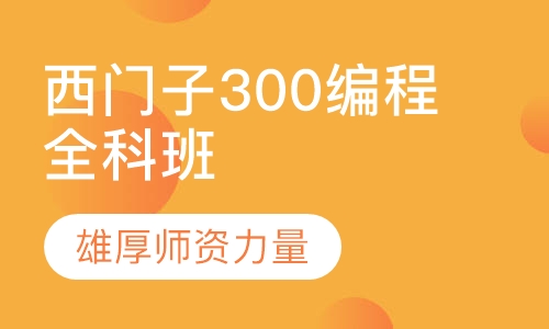 西门子300编程全科班