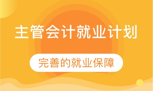 主管会计就业计划