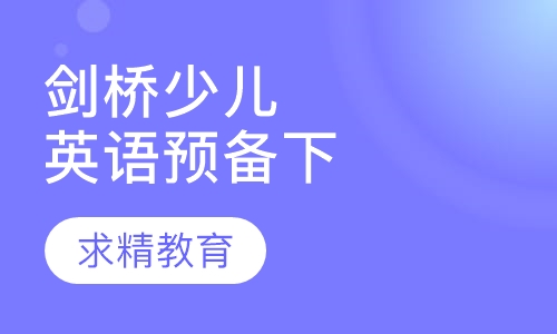 剑桥少儿英语 预备下