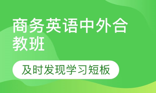 商务英语中外合教班