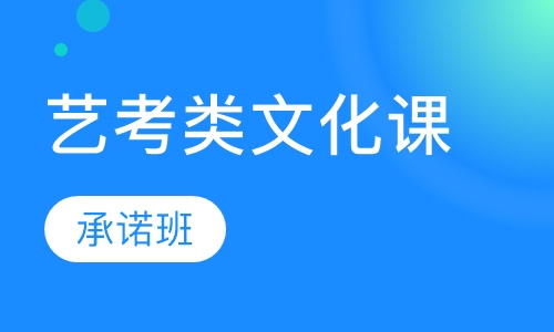 艺考类文化课6人承诺班