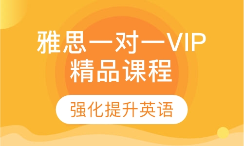 雅思一对一VIP精品课程