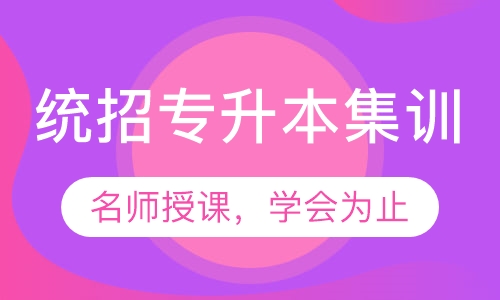 统招专升本集训