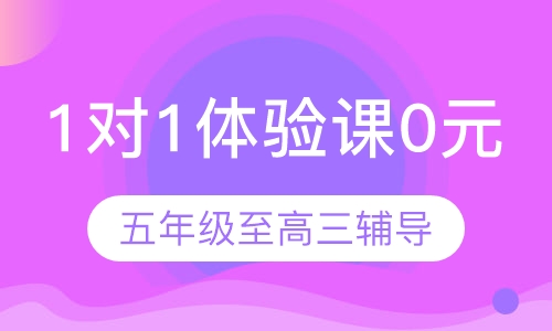 1对1体验课