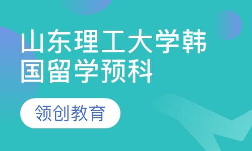 山东理工大学韩国留学预科班