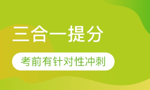 三合一提分