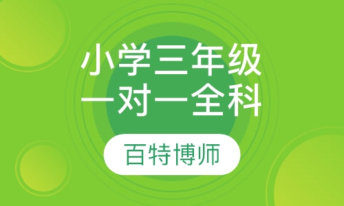 小学三年级一对一全科辅导
