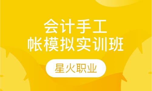 会计手工帐模拟实训班