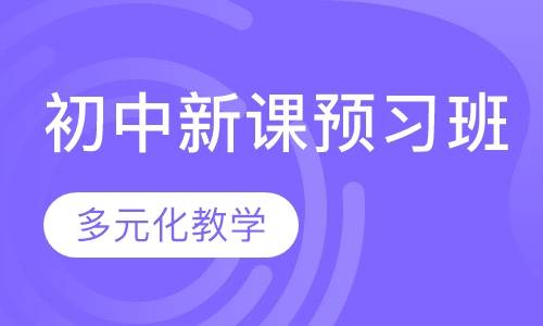 初中暑假、寒假新课预习班