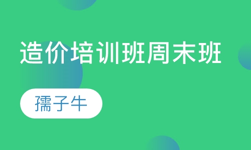 造价培训班周末班