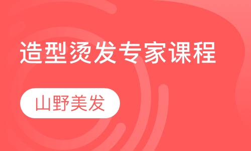 造型烫发专家课程